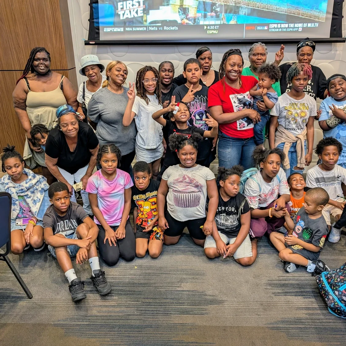 E/BFSC community members and families gathered together